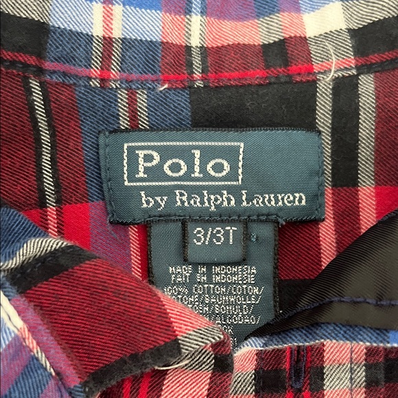 Bundle 3T Lindex Corduroy Pants and Two Long Sleeve Shirts Set - Picture 4 of 7